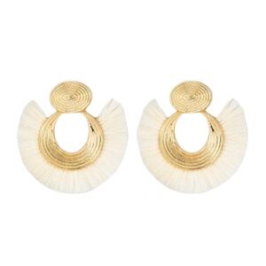 Baublebar Sugarfix White Hoop earrings